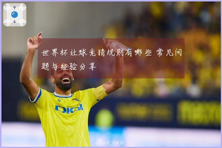 世界杯让球竞猜规则有哪些 常见问题与经验分享
