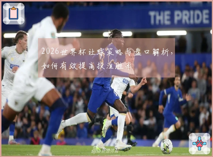 2026世界杯让球策略与盘口解析，如何有效提高投注胜率